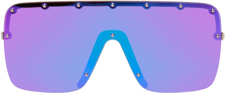 Purple Mask Sunglasses: image 1