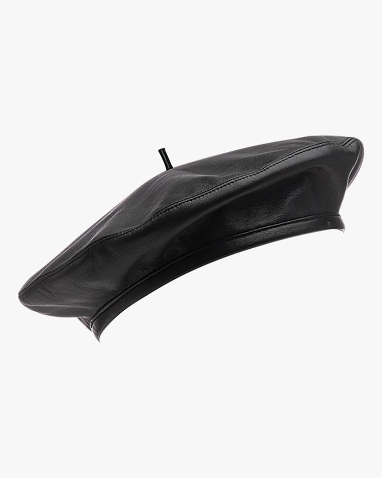 Carter Leather Beret: image 1