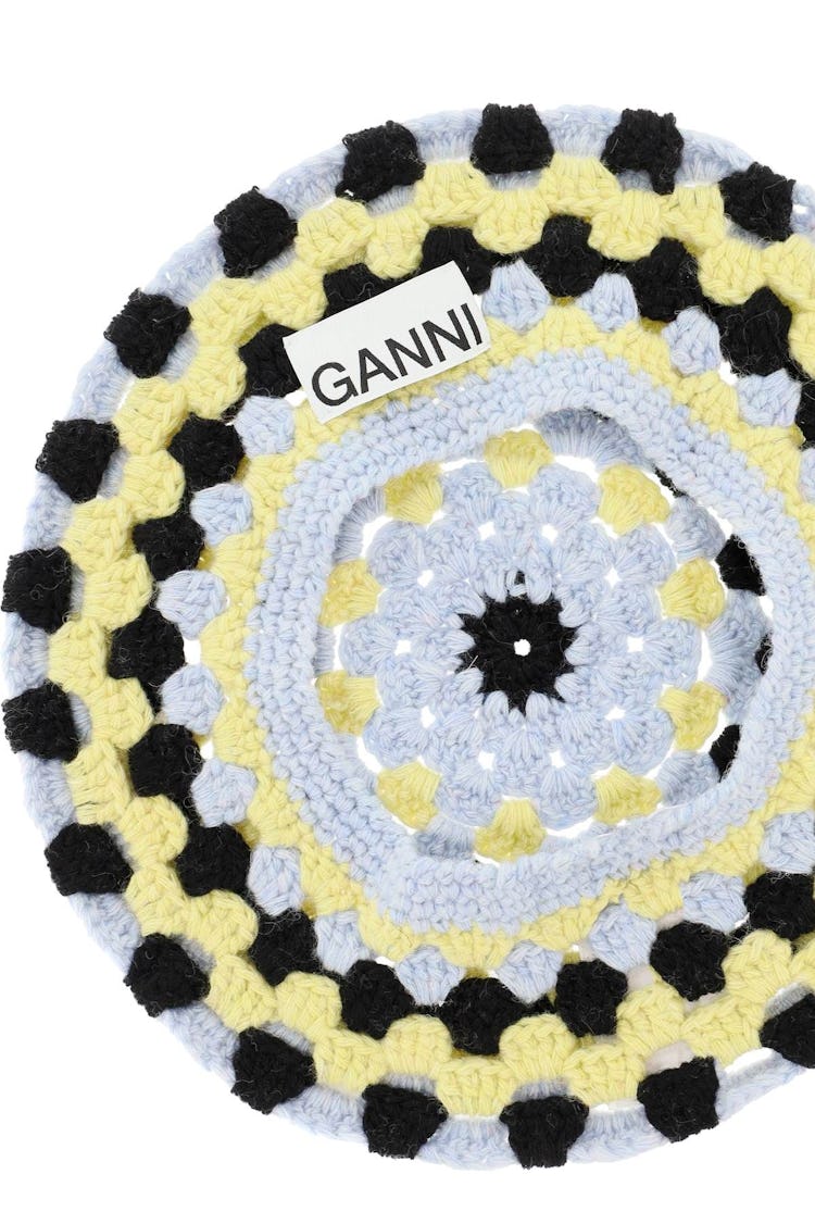 Ganni Crochet Beret: additional image