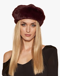 Mishka Plush Beret: image 1