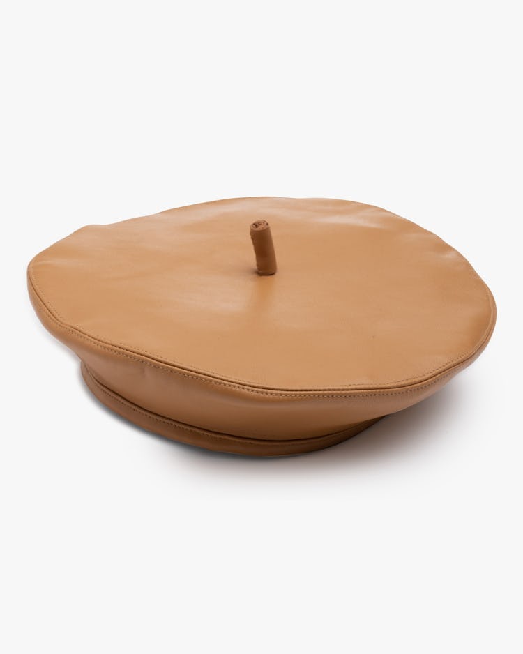 Carter Leather Beret: image 1