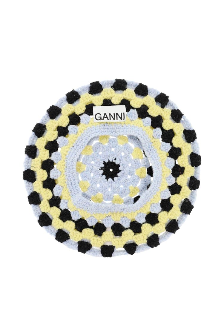 Ganni Crochet Beret: additional image