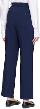 Navy Bea Trousers: additional image