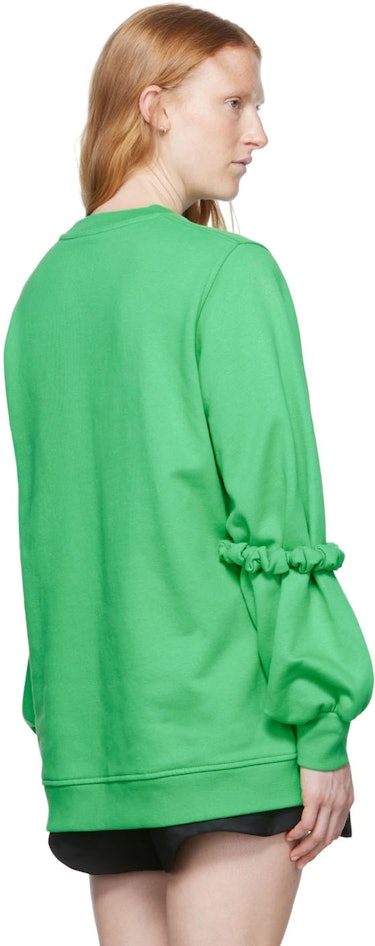 SSENSE Exclusive Green Sweatshirt: additional image