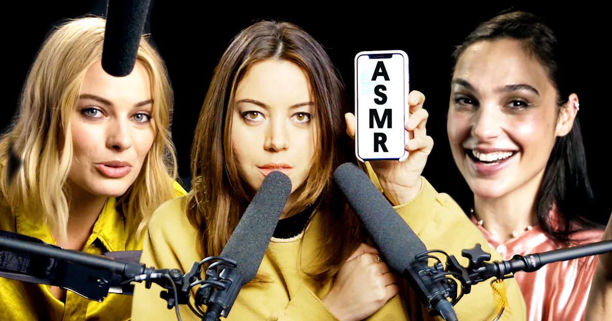 Best of ASMR: Margot Robbie, Gal Gadot and More Explore Sensory Response