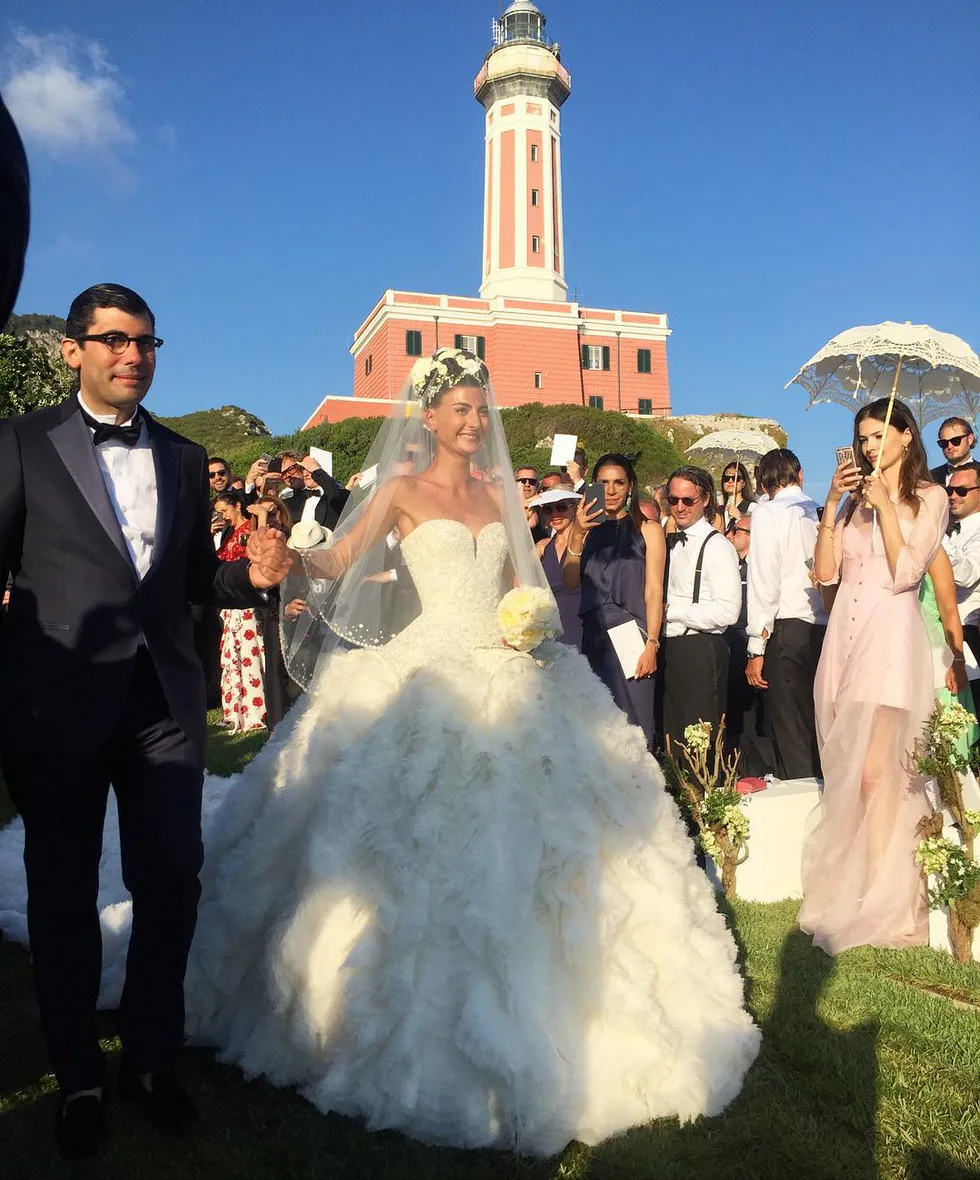 Congrats, Gio! The Wedding of the Season Touches Down in Capri