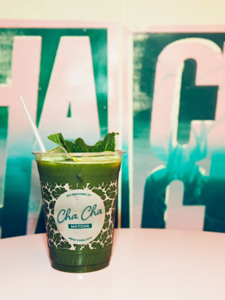 A New Matcha Bar Made of Instagram Dreams