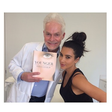 Kim Kardashian and Dr. Lancer
