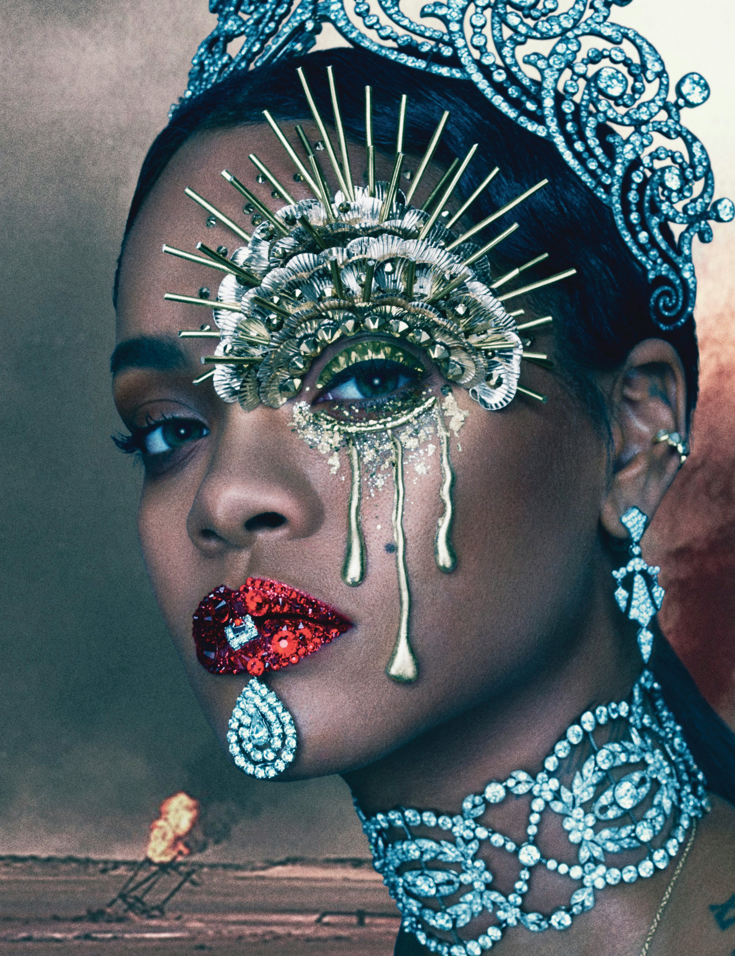 Pat McGrath on Creating Rihanna's Regal Beauty for W's September Cover