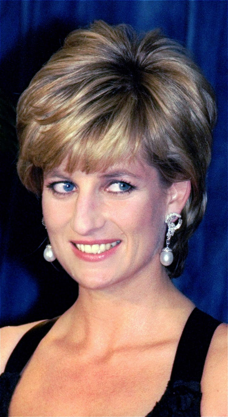 Princess Diana with a blowout
