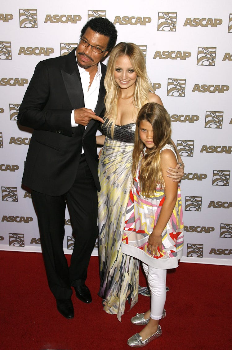 Sofia, Lionel, Nicole Richie at the 2008 ASCAP Pop Awards.