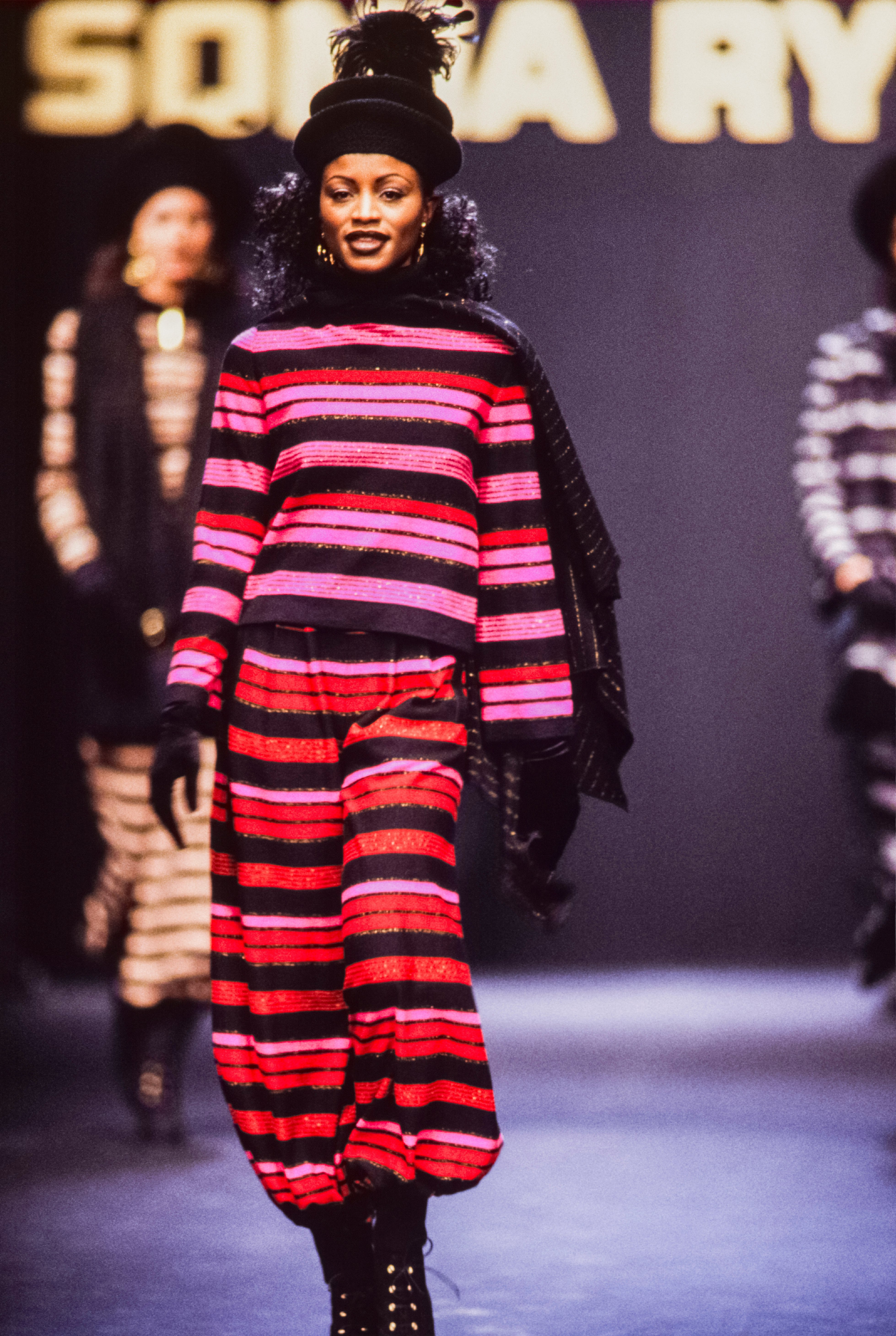 A Brief History of Sonia Rykiel s Iconic Runway Moments