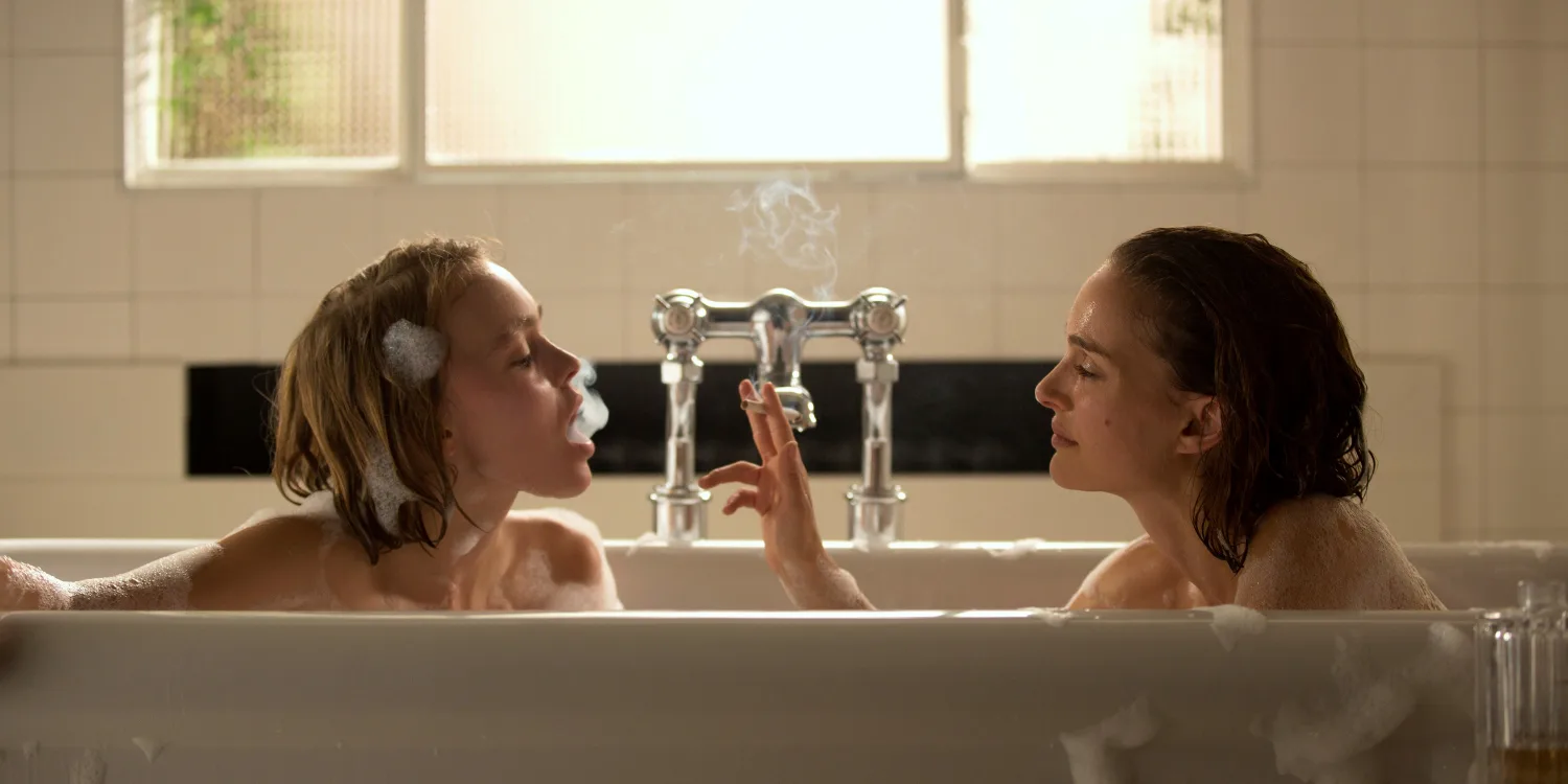Natalie Portman and Lily-Rose Depp Share a Cigarette in a Bathtub in the  Planetarium Trailer