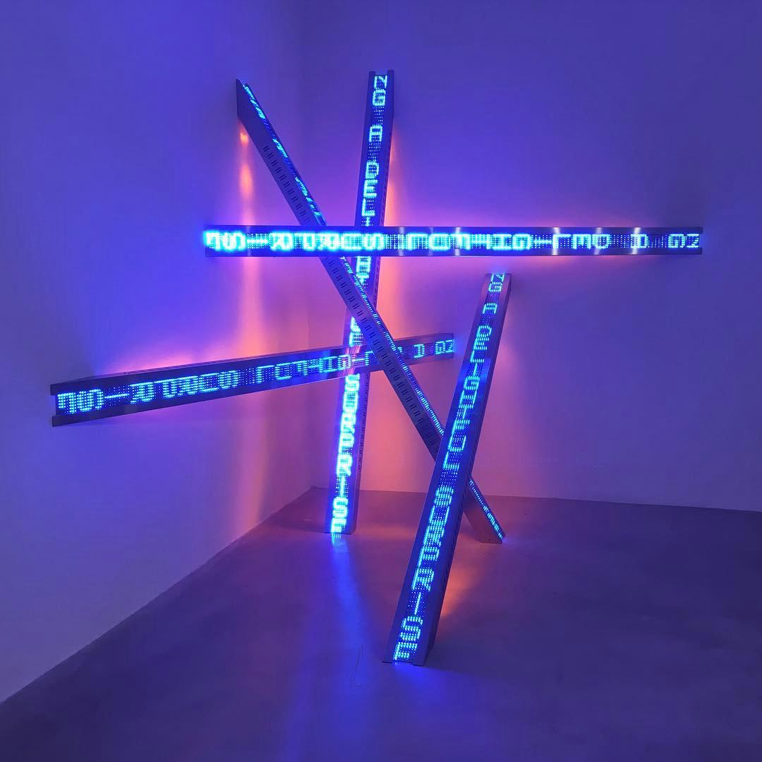 Getting Lit With Jenny Holzer in Ibiza