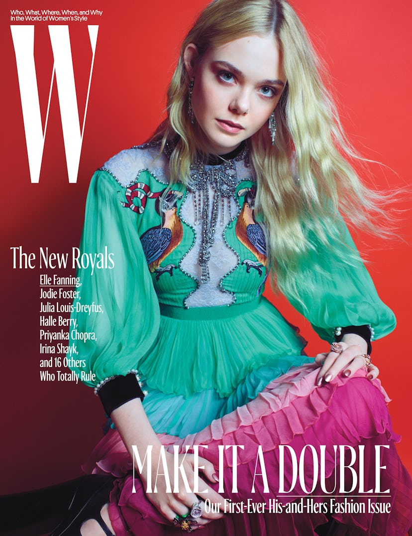 Royals Elle Fanning Cover October 2016