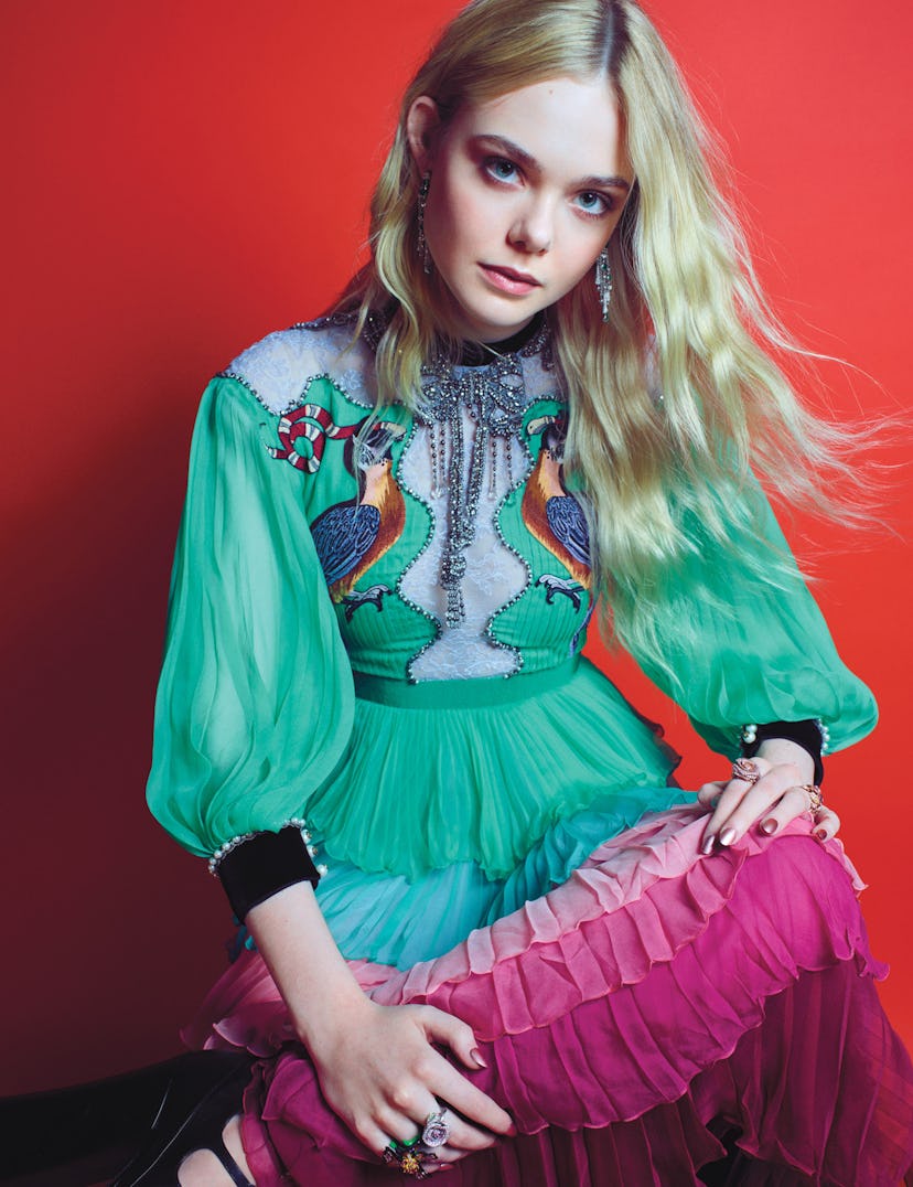 Royals Elle Fanning Cover October 2016