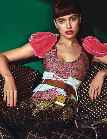 From Irina Shayk to Kendall Jenner, the Corset Enjoys a Revival