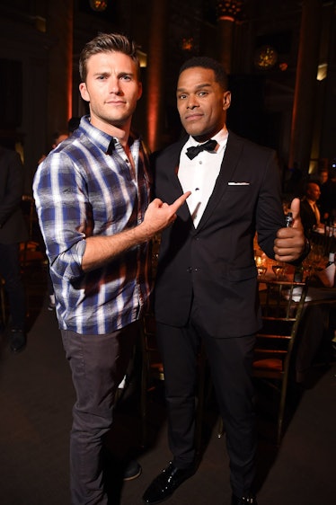 Scott Eastwood and Maxwell attending the UNITAS 2nd annual gala.