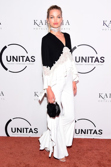 Daphne Groeneveld attending the UNITAS 2nd annual gala against human trafficking at Capitale.