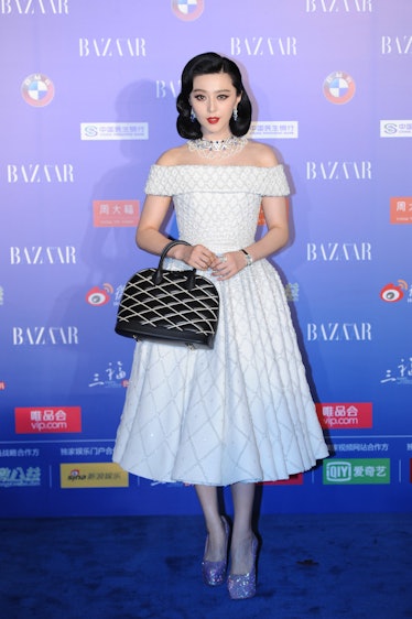 Fan Bingbing in Louis Vuitton  Fashion, Fashion show, Checkered dress