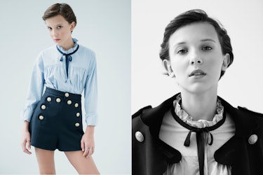 Raf Simons' Calvin Klein Collection: Millie Bobby Brown, Abbey Lee in  Campaign – The Hollywood Reporter
