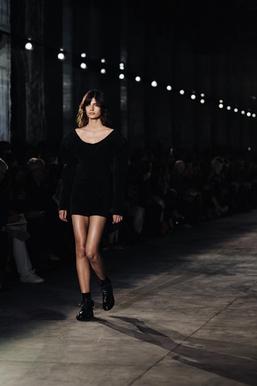 Anthony Vaccarello Takes a Defiant First Bow at Saint Laurent, Brings ...