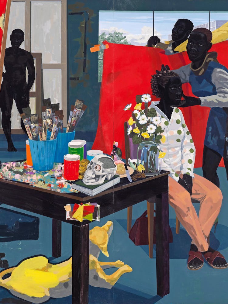 Kerry James Marshall’s “Untitled (Studio),” 2014.
