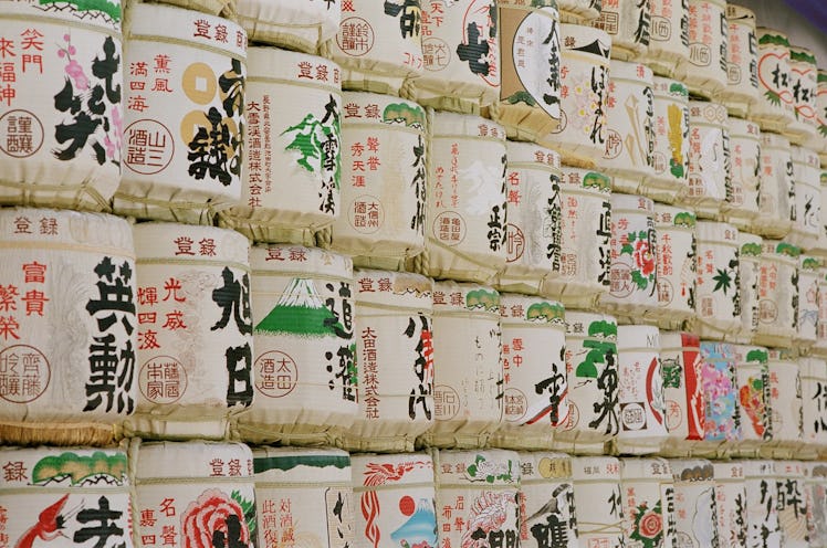 Meiji Shrine walk.