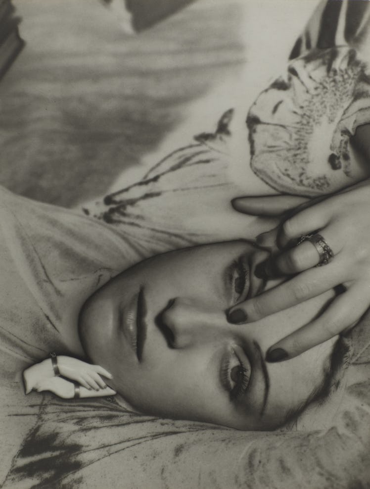 “Nusch Eluard” photo taken by Man Ray