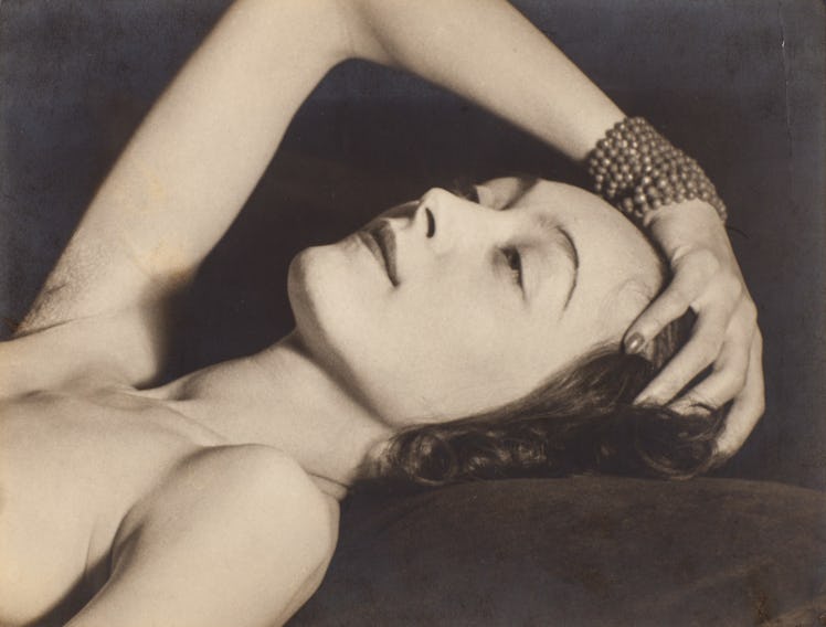 “Nusch Eluard” photo taken by Man Ray