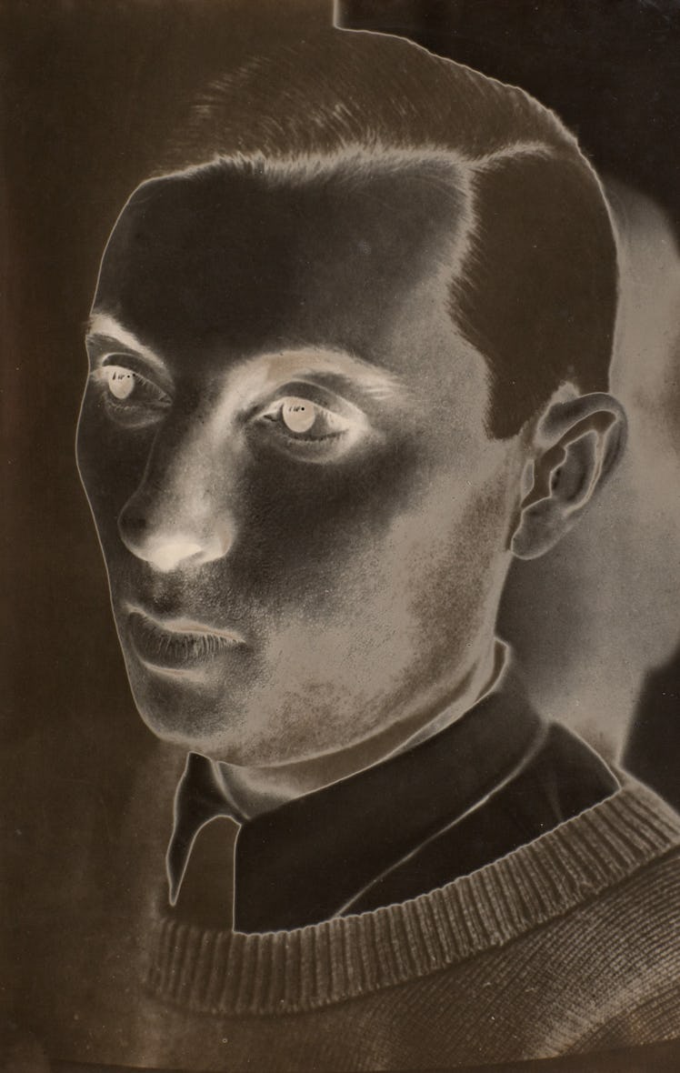 “Solarised Man” photo by Maurice Tabard
