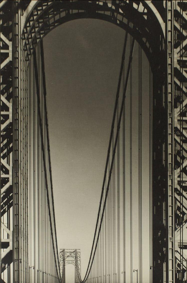 “George Washington Bridge” photo taken by Margaret Bourke-White