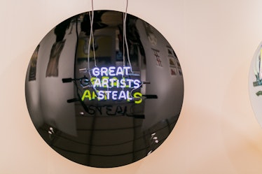 An artwork showcased at Art Basel Miami Beach in 2016.