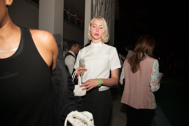 Hayden Dunham at the Whitney Museum and Tiffany’s dinner at Cecconi’s during Art Basel Miami Beach