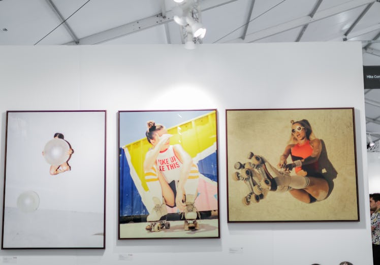 Photographs displayed at Art Basel Miami Beach 2016.