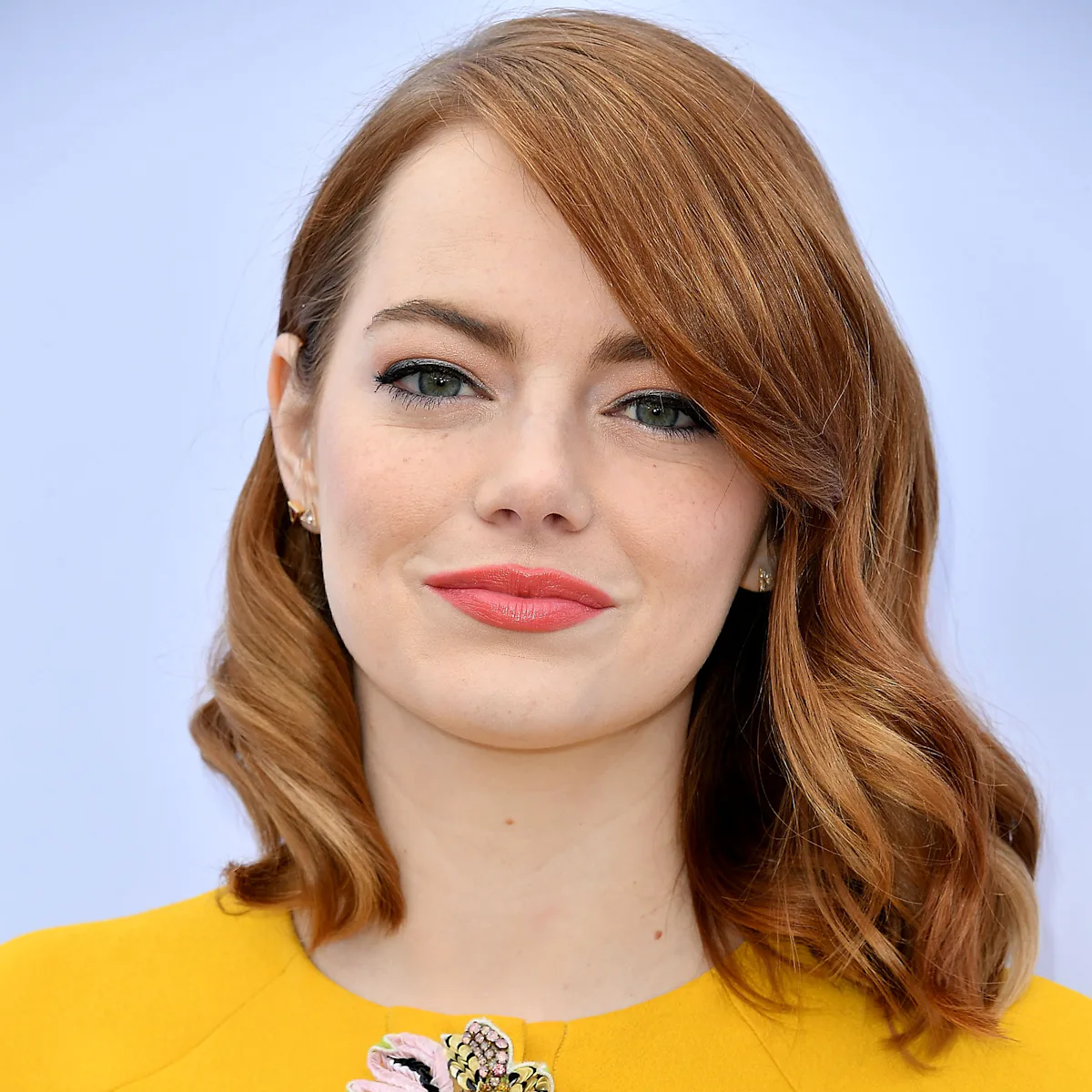 emma stone la la land pink dress Purple Dress worn by Mia (Emma Stone) in La la land