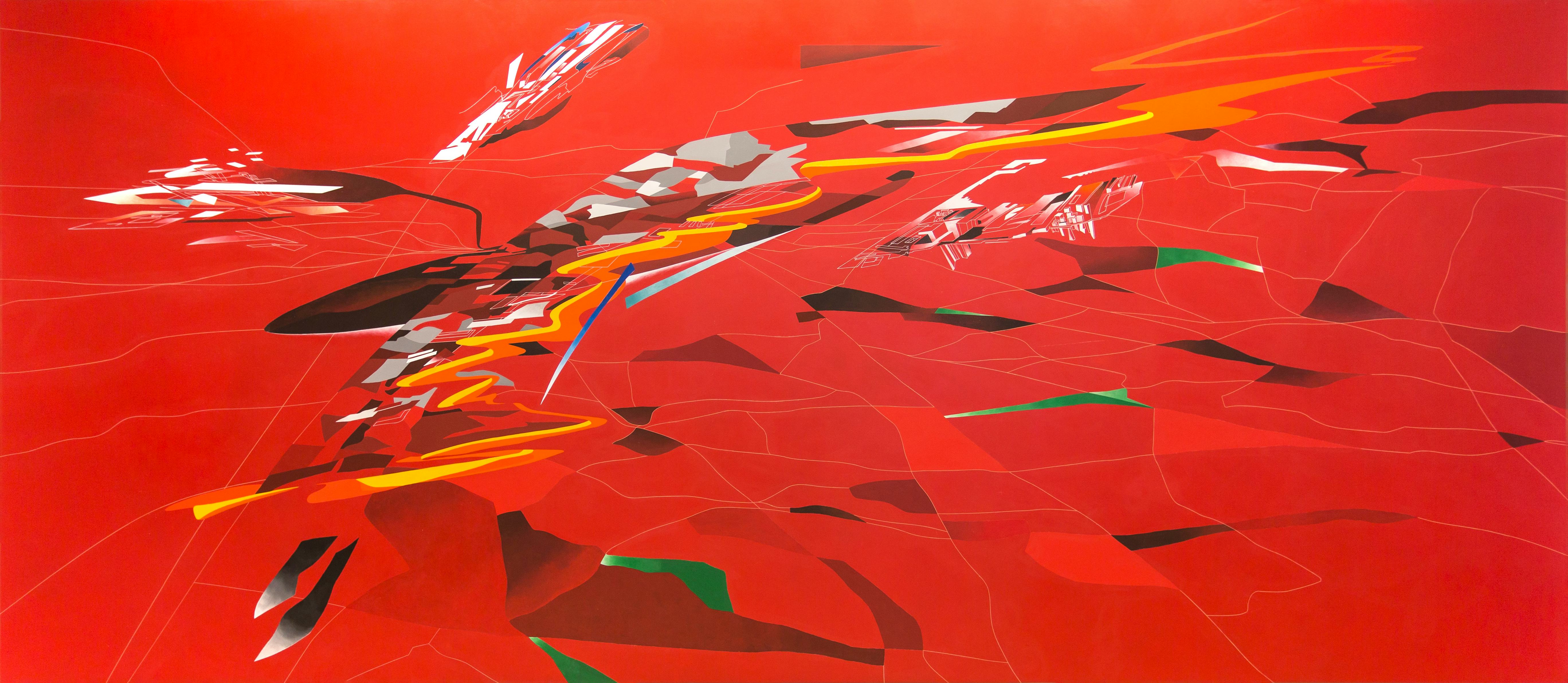 Zaha Hadid S Abstract Paintings Look A Lot Like Her Buildings   585030d39c190ec57abfd973 161003Mon Metrop 