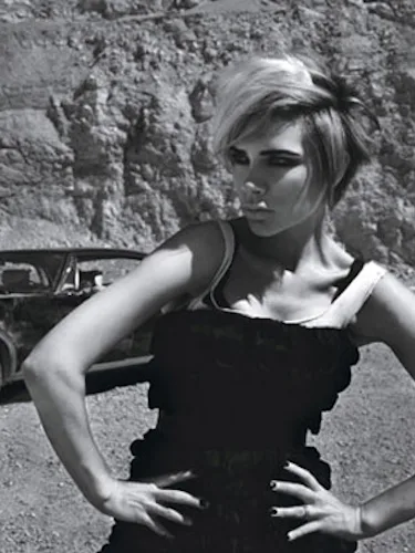 David and Victoria Beckham Star on W Magazine’s August 2007 Cover