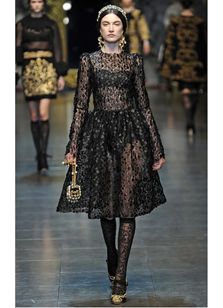 Runway Dolce Gabbana Fall 2012 runway-dolce-gabbana-fall-2012