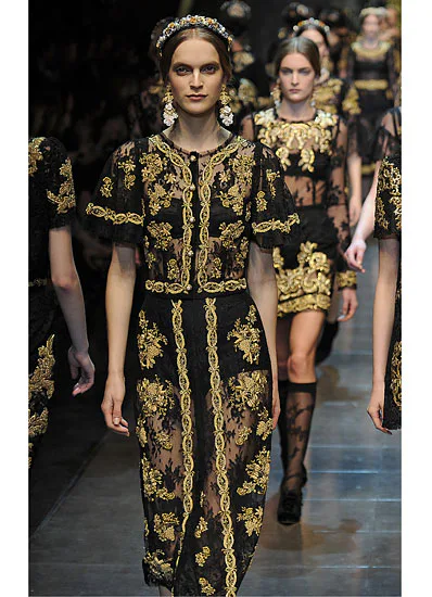 Runway: Dolce & Gabbana Fall 2012