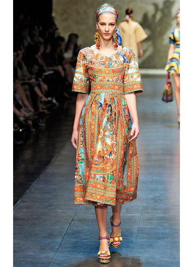 Dolce and gabbana spring 2013 best sale