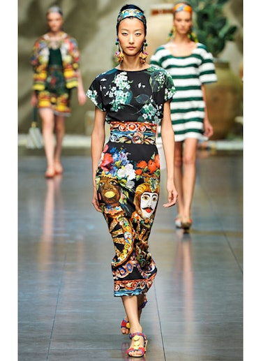 Runway: Dolce & Gabbana Spring 2013
