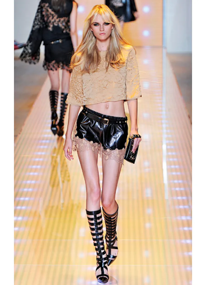 Versace Spring 2013 Runway: Versace Spring 2013