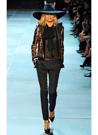 Runway: Saint Laurent Spring 2013