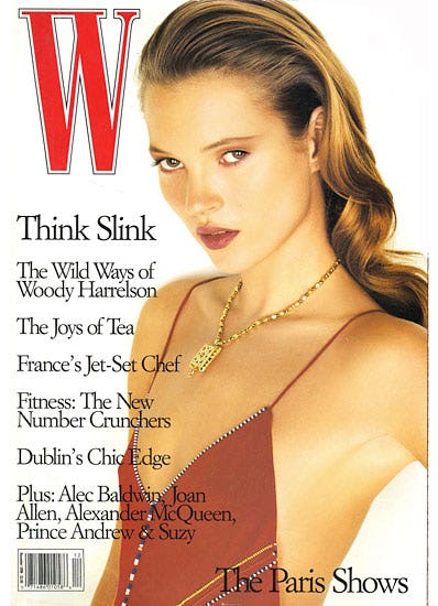 Kate Moss: See New and Old Pictures of the Supermodel in W