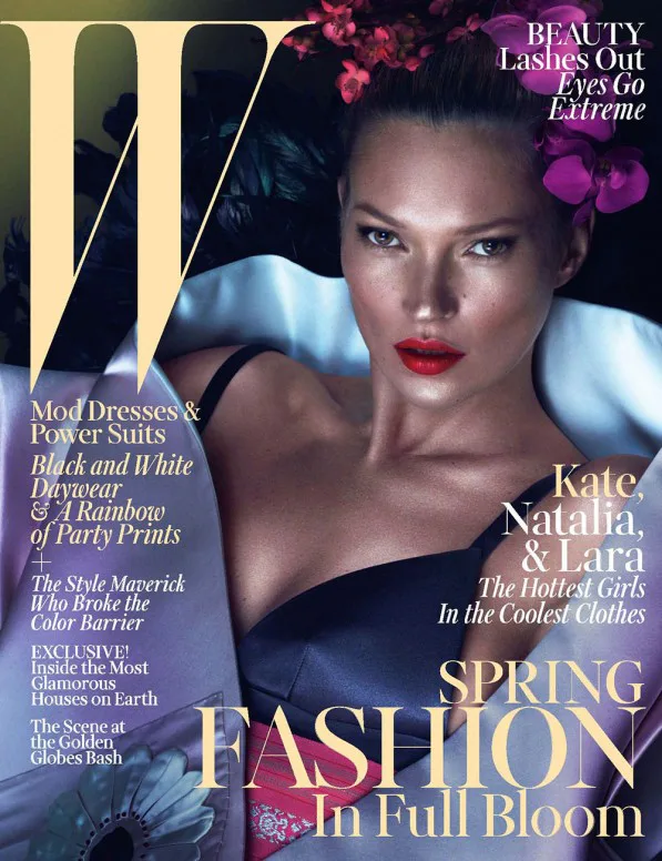 Kate Moss: See New and Old Pictures of the Supermodel in W
