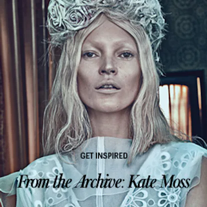 Kate Moss: See New and Old Pictures of the Supermodel in W Magazine Here