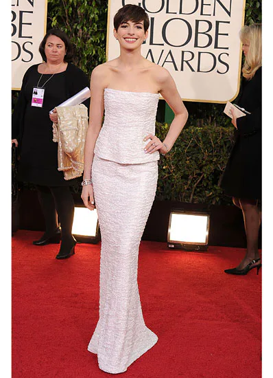slim fit dress slacks Sarah Hyland Black Mermaid Gown 70th Annual Golden Globe Awards 2013