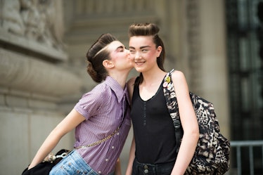 Paris Haute Couture Fall 2013 Street Style: Day 2