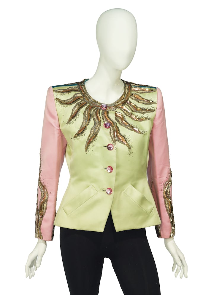 YSL embroidered cocktail jacket (estimate £1,000-2,000)